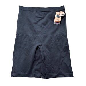 Shapermint Essentials Womens Mid Waisted Shaper Short Black 2XL Bike Shorts